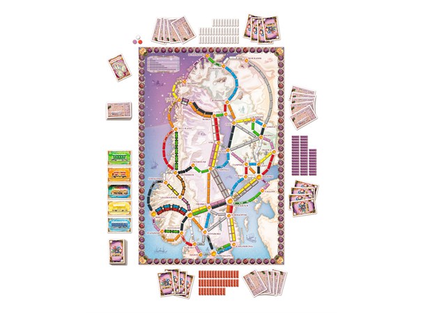 Ticket to Ride Nordic Countries Brettspill